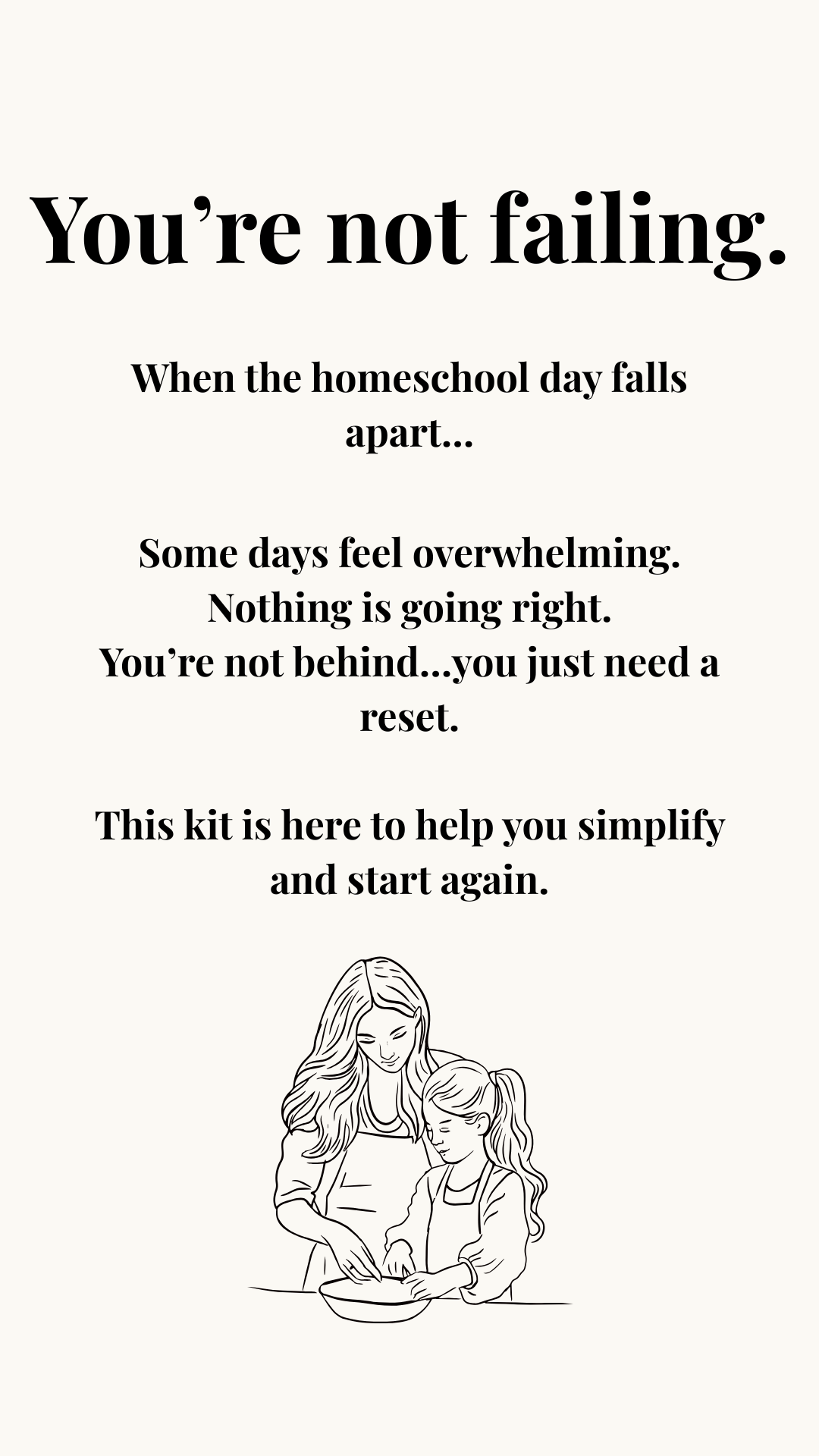 The Homeschool Reset Survival Kit